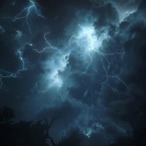 Calm Thunder Sounds for Peaceful Sleep Music - Music for Kids to Sleep