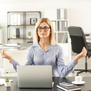 Workspace Serenity Pulse: Lofi Work Meditation - ChillHop Cafe