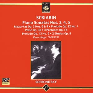 Scriabin: Piano Sonatas Nos 3,4,5 - Alexander Scriabin