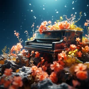 Canción De Cuna Del Océano: Olas De Piano En Costas Arenosas - Música de piano para momentos de tranquilidad