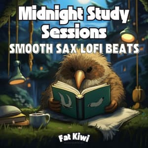 Midnight Study Sessions: Smooth Sax Lofi Beats - Fat Kiwi