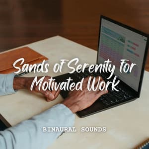Binaural Sounds: Sands of Serenity for Motivated Work - Binaural Boy