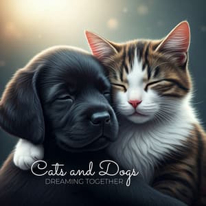 Cats and Dogs Dreaming Together - Pet Relax Academy