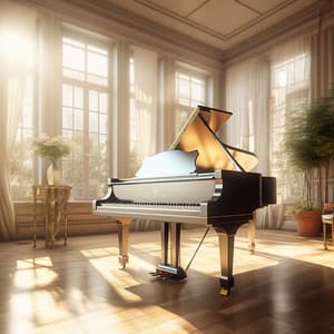 Office Piano: Harmonious Music for Workdays - Alpha Waves Concentration