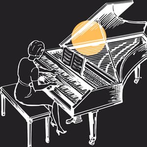 Dog Day Melodies: Piano Comforts - Music for Calming Dogs