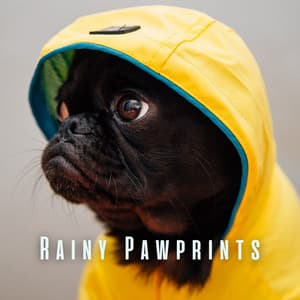 Rainy Pawprints: Rain and Chill Sounds for Calming Dogs - Rain Sounds Nature Collection