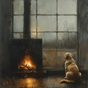 Hogar Relajante: Suaves Melodías De Fuego Para Mascotas - Academia de Música