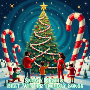 Snowy Nights: Best Winter Holiday Songs - Christmas Party Time
