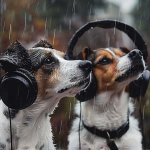 Binaural Rain for Pets: Soothing Sounds - Sleepy Pets
