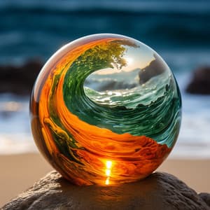 Ocean's Serene Melodies for Meditation - Mother Nature FX