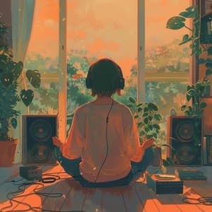 Lofi Meditation Harmony: Peaceful Soundscapes - Mystic Nature