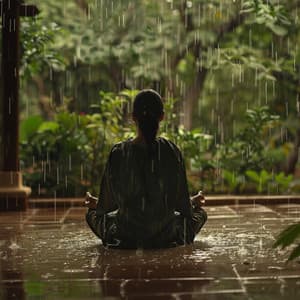 Meditación Con Lluvia Binaural: Sonidos Naturales Reconfortantes - Ruido Blanco Para Meditación Profunda