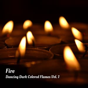 Fire: Dancing Dark Colored Flames Vol. 1 - Nature Field Recordings