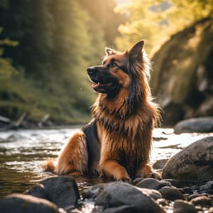 Corrientes Melódicas Para Perros: Refugio Musical - Hipnosis Naturaleza Sonidos Universo
