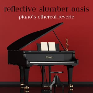 Reflective Slumber Oasis: Piano's Ethereal Reverie - Deep Relax Piano