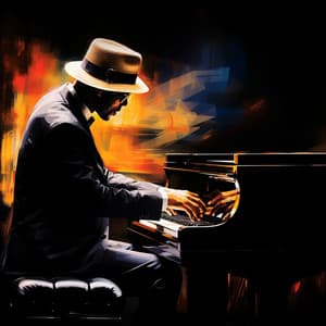 Midnight Elegance: Reflections in Jazz Piano - Coffee Shop Jazz Piano Chilling