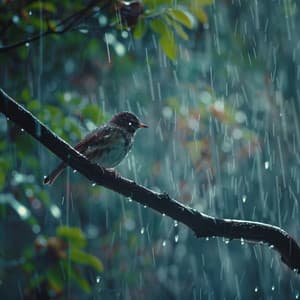 Relaxing Binaural Nature Sounds: Birds and Rain Harmony - Rivoletto
