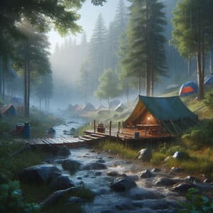 Rain Noise in the Camp - Cloé Elvira