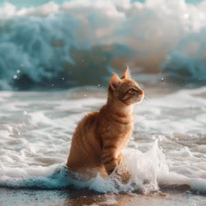 Mareas Apacibles: Música Del Océano Para La Relajación De Mascotas - Mundo lento