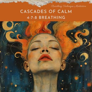 Cascades of Calm: 4-7-8 Breathing - Breathing Technique Meditation