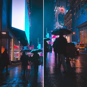 Modish Big Band with Tenor Sax - Bgm for Rainy Aprils - Música para Cafés