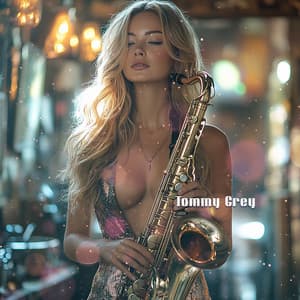 Made in Sax: Cozy Latin Saxophone Ambience, Bossa Nova Jazz Music For Relaxing, Study, Work - Tommy Grey