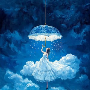 Douche d'Empathie: Connexion Profonde sous les Gouttes - Triste piano musique oasis