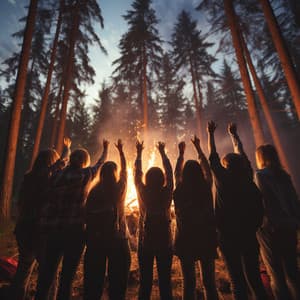 Llamas Eternas: Ambiente De Fuego Calmante Para La Relajación - Recarga de la Tarde