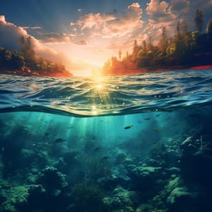 Ocean's Embrace: Relaxation on the Shoreline - Energy Orbiting