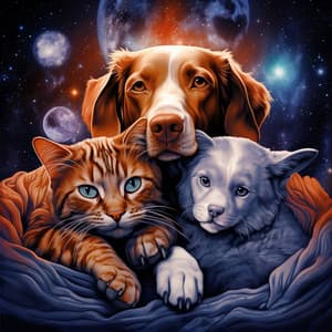 Binaural Paws: Thunder Serenity - Healing Sines Binaural