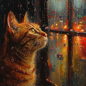 Lluvia Binaural: Sesiones De Serenidad Para Gatos - Estudio de música para gatos