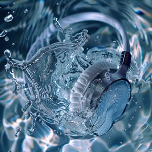 Water's Pulse: Vibrant Musical Beats - Binaural Tones