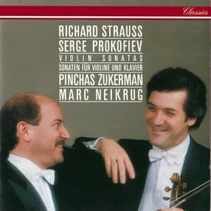 Richard Strauss: Violin Sonata / Prokofiev: Violin Sonata No. 2 - Pinchas Zukerman