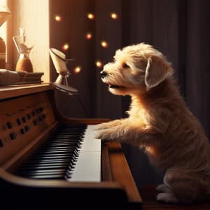Piano Music Tails: Soothing Dog Melodies - Relaxmydog