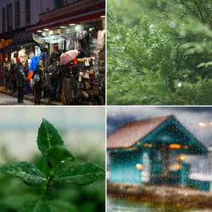 Peaceful Ambiance for Cozy Thunderstorms - Playlist du Dîner