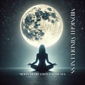 Midnight Mindfulness: Moon Meditation Pathways - Ambient 11
