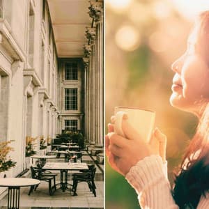 Music for Perfect Seasons - Retro Soprano Sax Solo - Cafetería Jazz