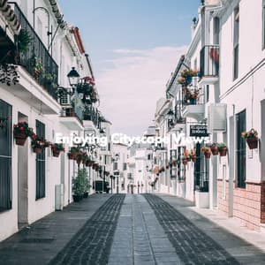 Enjoying Cityscape Views - Coffee Shop Jazz