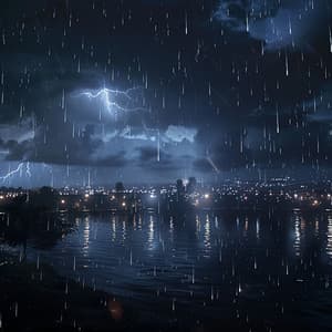 Rainy Night's Chill: Sleep with Thunder's Rhythm - Kevin Sleepsounds