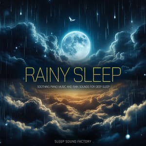 Rainy Sleep - Soothing Piano Music and Rain Sounds for Deep Sleep - Sleep Sound Factory