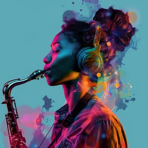 Visiones De Música Jazz: Melodía Futurista De La Ciudad - Jazz suave de lujo