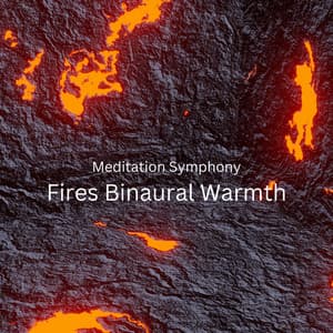 Meditation Symphony: Fires Binaural Warmth - Binaural Beats Focus