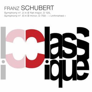 Schubert: Symphony No. 2, D. 125 & Symphony No. 8, D. 759 - Franz Schubert