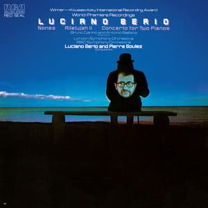 Berio: Nones, Allelujah II & Concerto for 2 Pianos - Luciano Berio