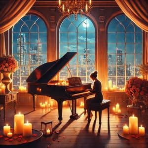 Best Emotional Piano Songs: Instrumental Piano Compilation for Romantic Evening - Midnight Piano Lounge