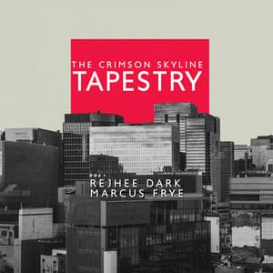 The Crimson Skyline Tapestry - Rejhee Dark