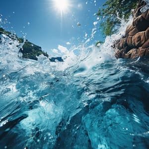 Olas Rítmicas De Estudio: Melodías Acuáticas Para La Concentración - Ambiente de naturaleza