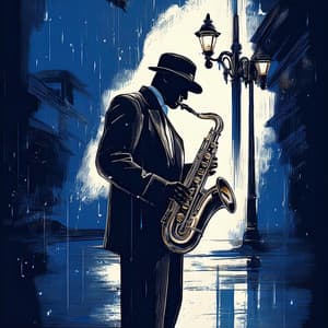 Melodías De Jazz A La Luz De Las Estrellas: Notas Musicales Por La Noche - Popular salón bar de jazz