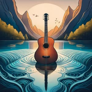Aqua Guitar: Meditation Melodies with Water - The Acoustic Guitar Troubadours