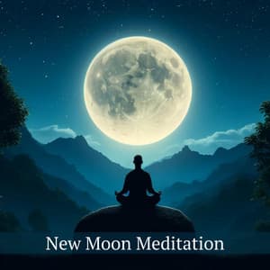 New Moon Meditation - Manifestation Calm - Moonlight Shadow Universe